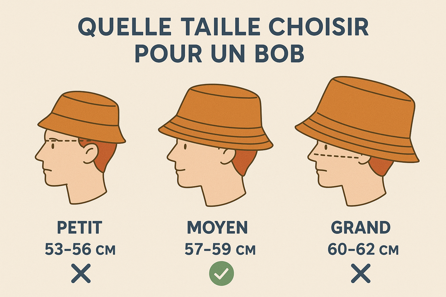 Quelle taille prendre pour un bob ?