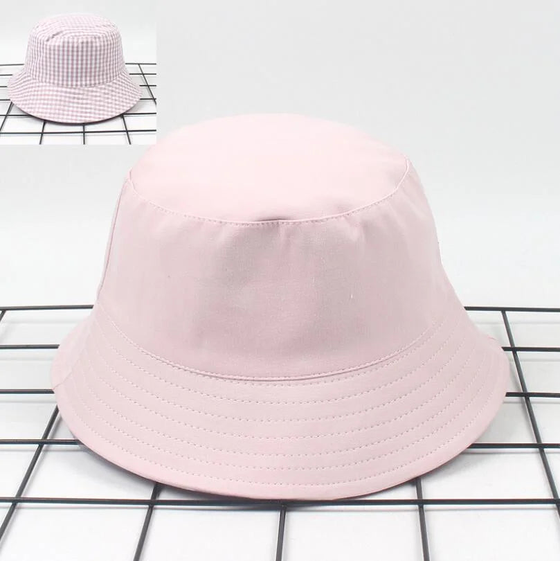 Bob à carreaux rose