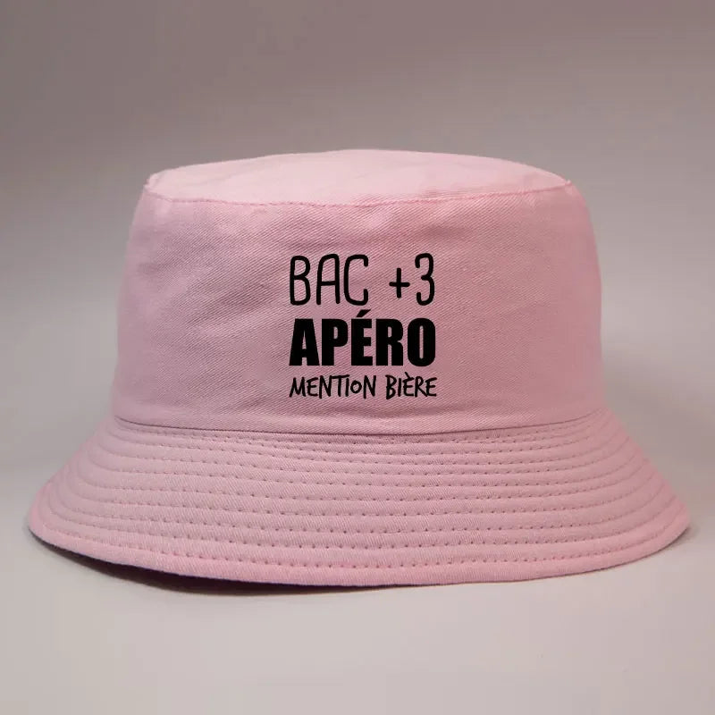 Bob bac + 3 apéro rose