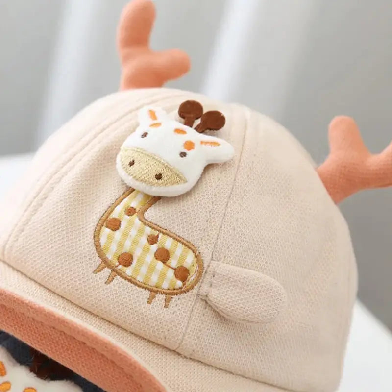 Chapeau bob bébé girafe
