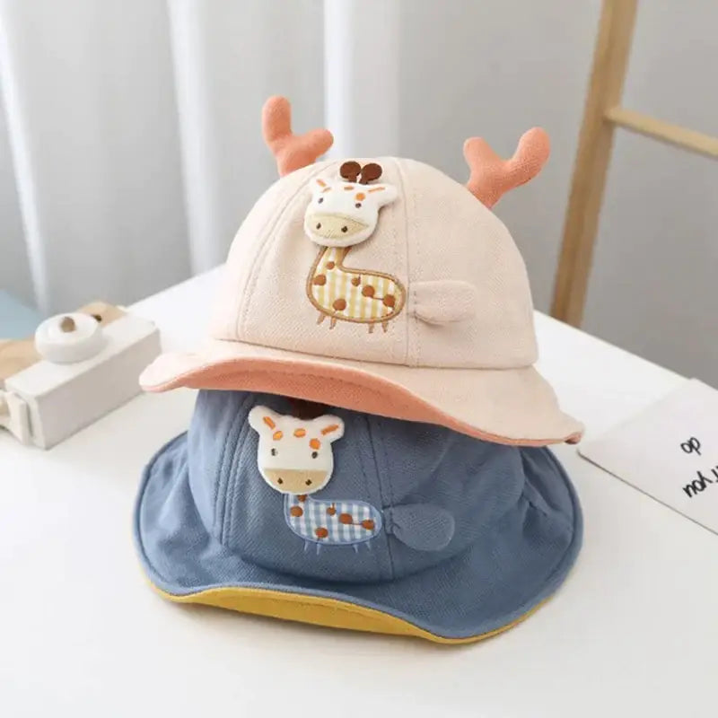 Chapeau bob bébé girafe