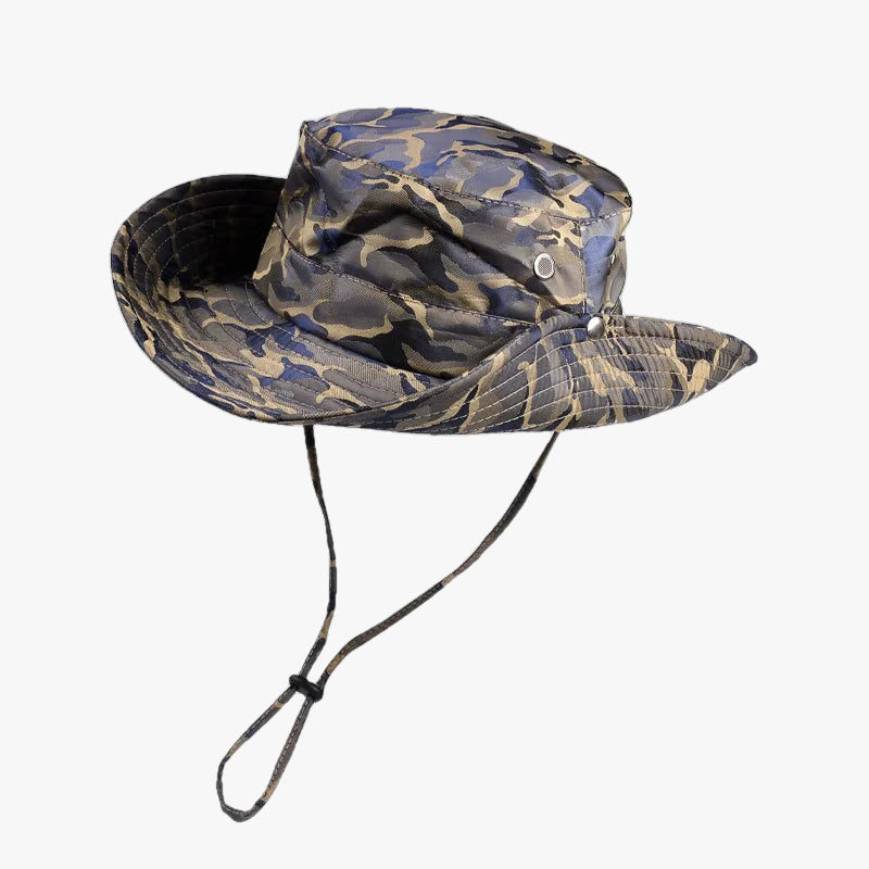 Bob camouflage militaire beige