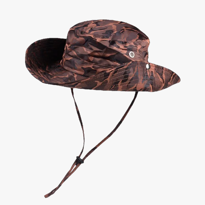 Bob camouflage militaire orange