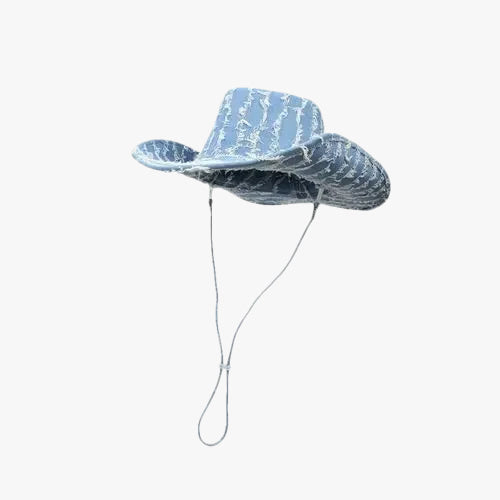 Bob chapeau cowboy bleu