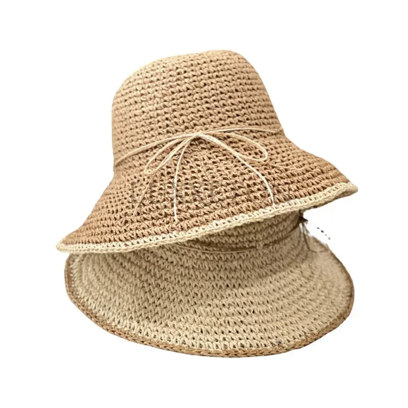 Bob chapeau crochet en paille