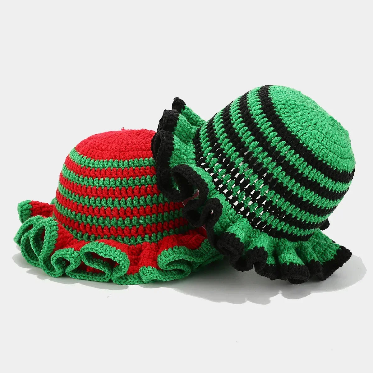 Bob crochet à rayures