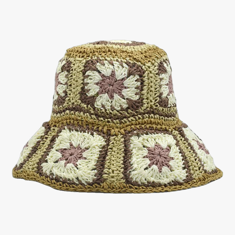 Bob crochet femme kaki