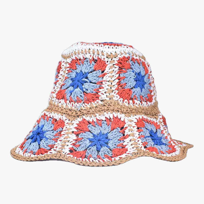 Bob crochet femme orange