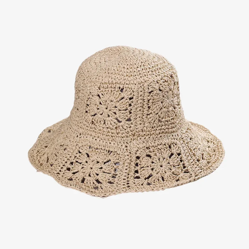 Bob crochet plage beige