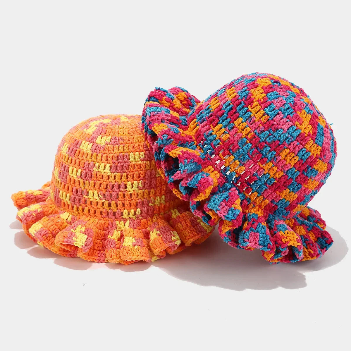 Bob crochet tricolore