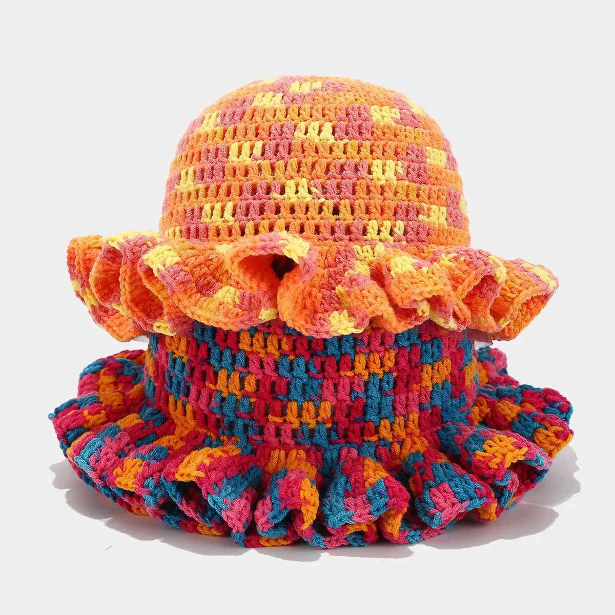 Bob crochet tricolore