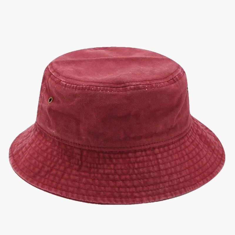 Bob en denim bordeaux
