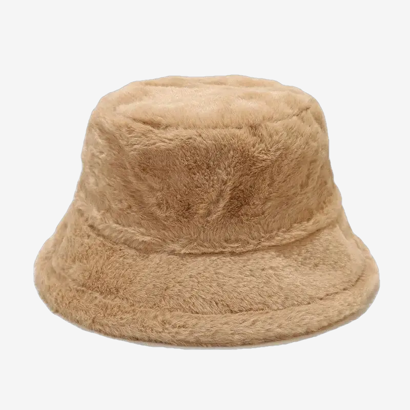 bob en fourrure camel