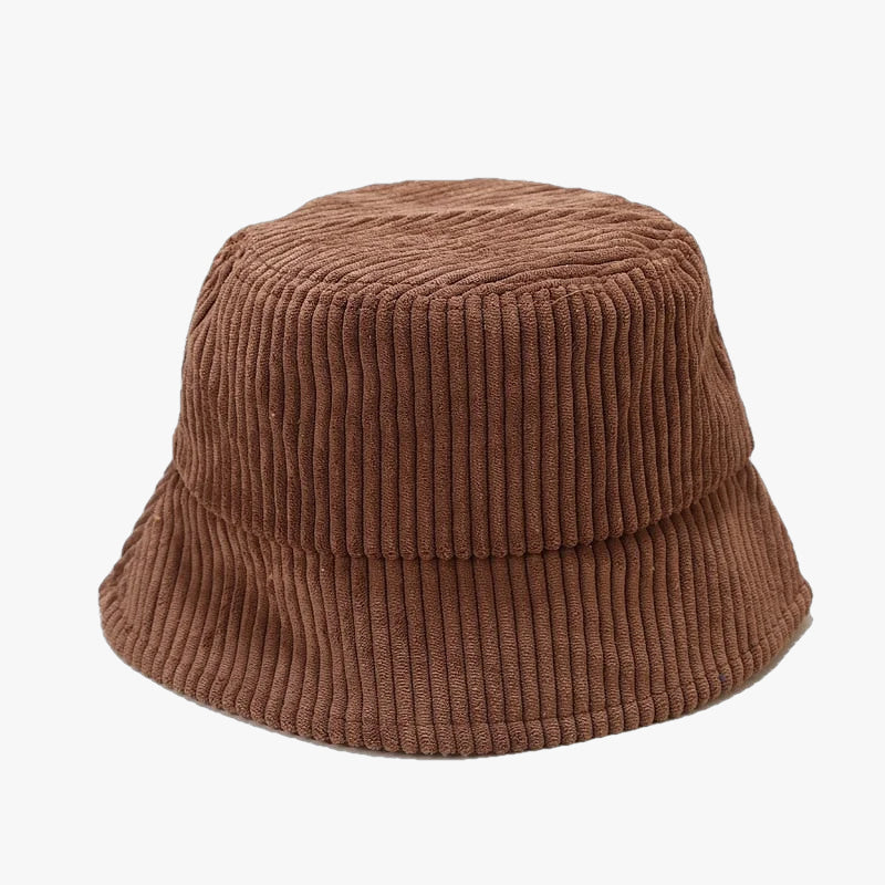 Bob en velours marron