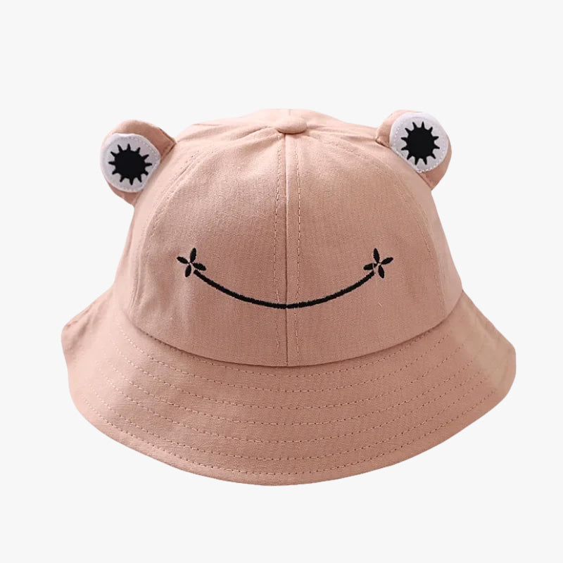 Bob enfant grenouille rose