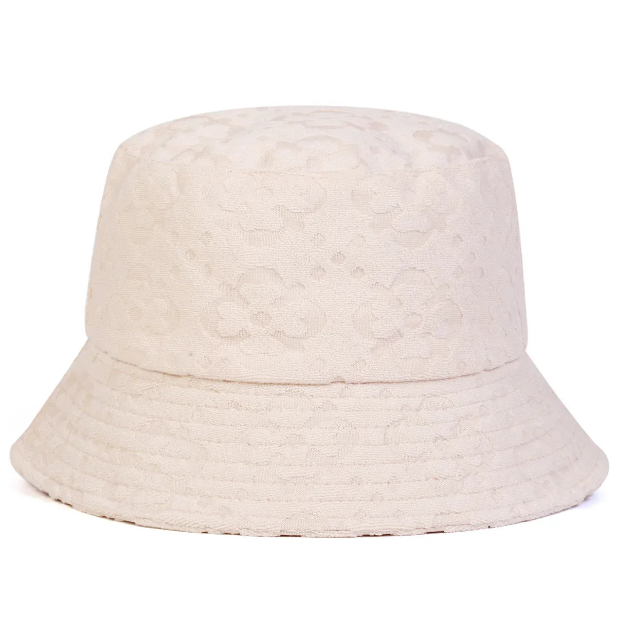 Bob éponge fleuri beige