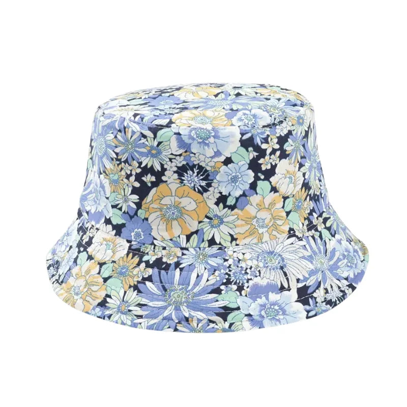 Bob estival fleuri bleu