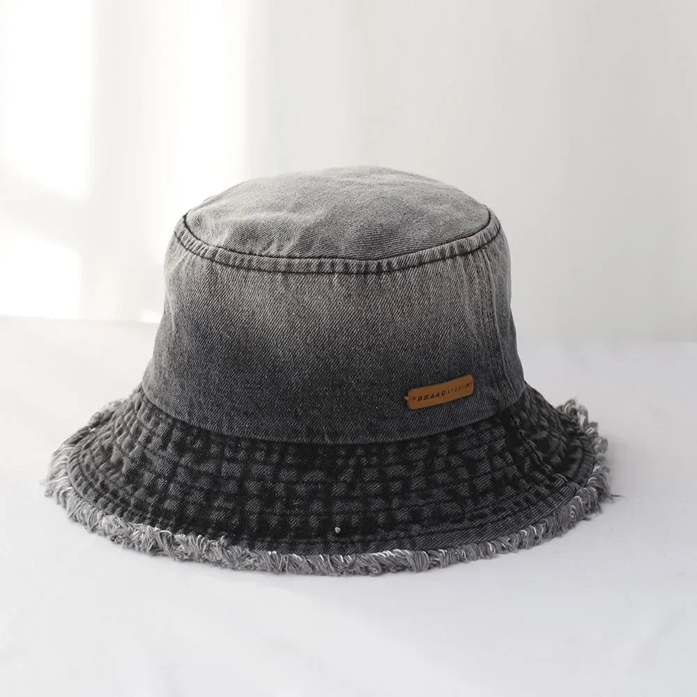 Bob femme en jean dégradé