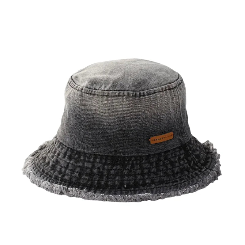 Bob femme en jean dégradé noir