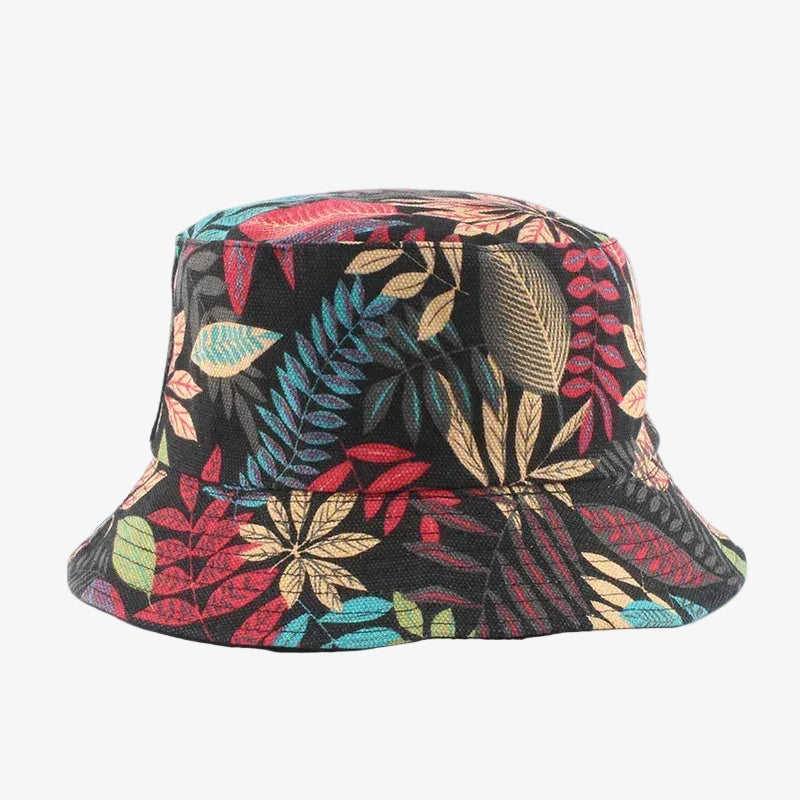Bob femme fleuri multicolore