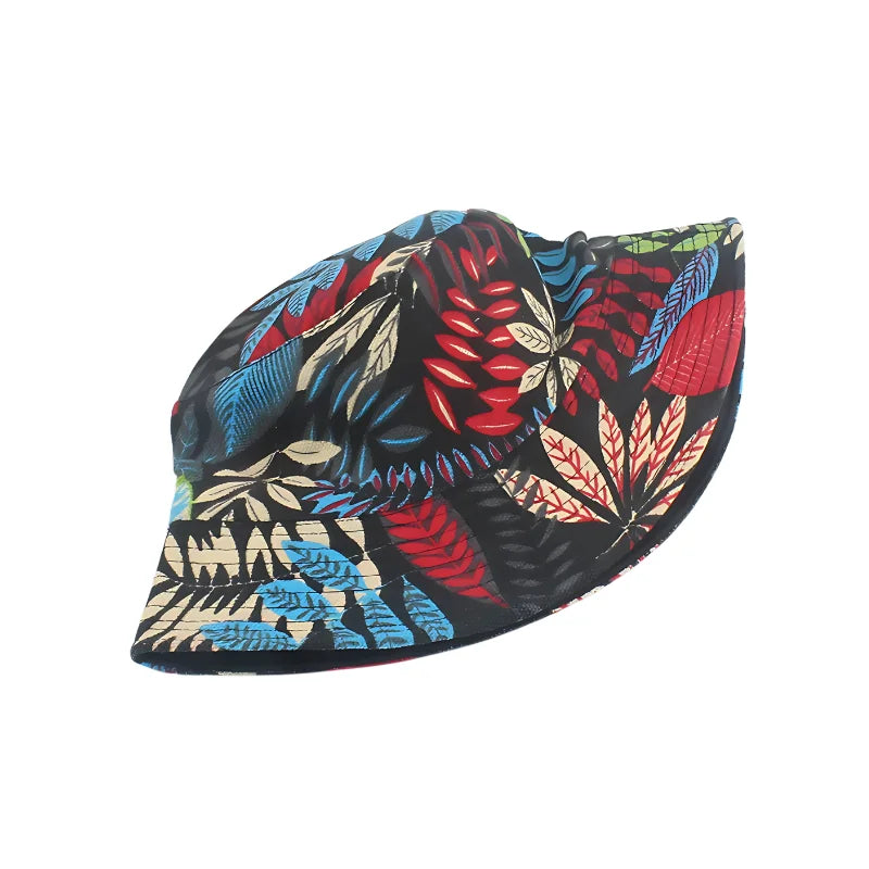 Bob femme fleuri multicolore