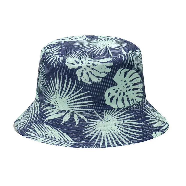 Bob feuilles tropicales bleu