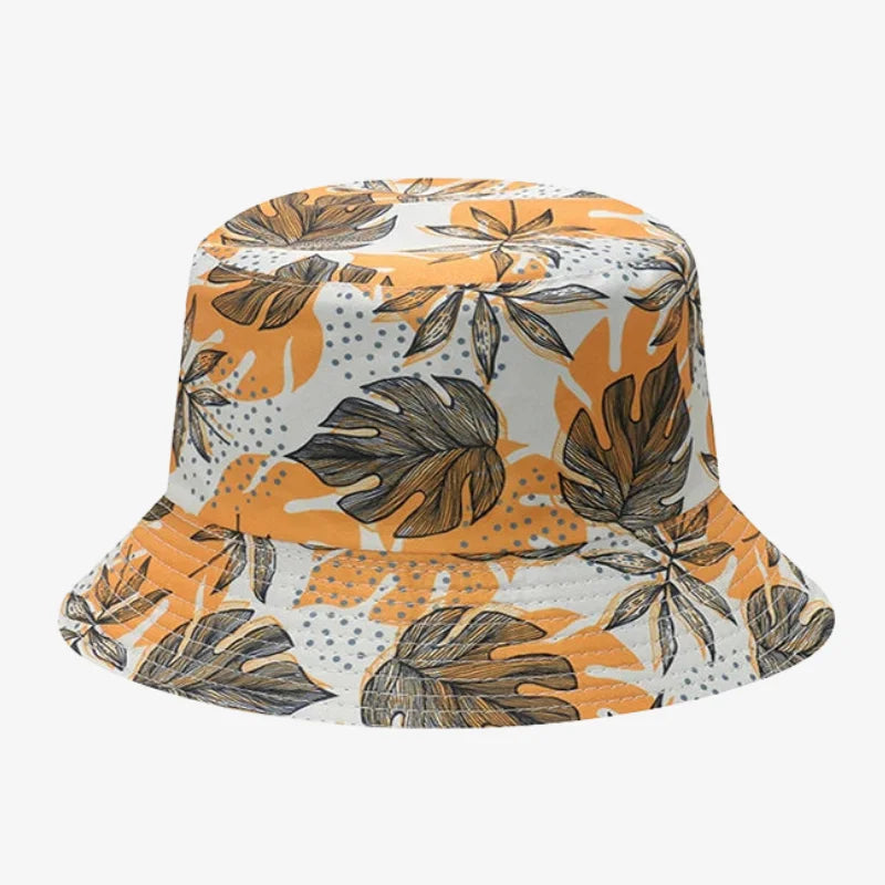 Bob feuilles tropicales orange