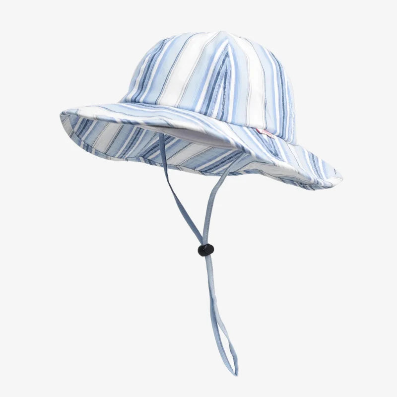 Bob ficelle à rayures bleu