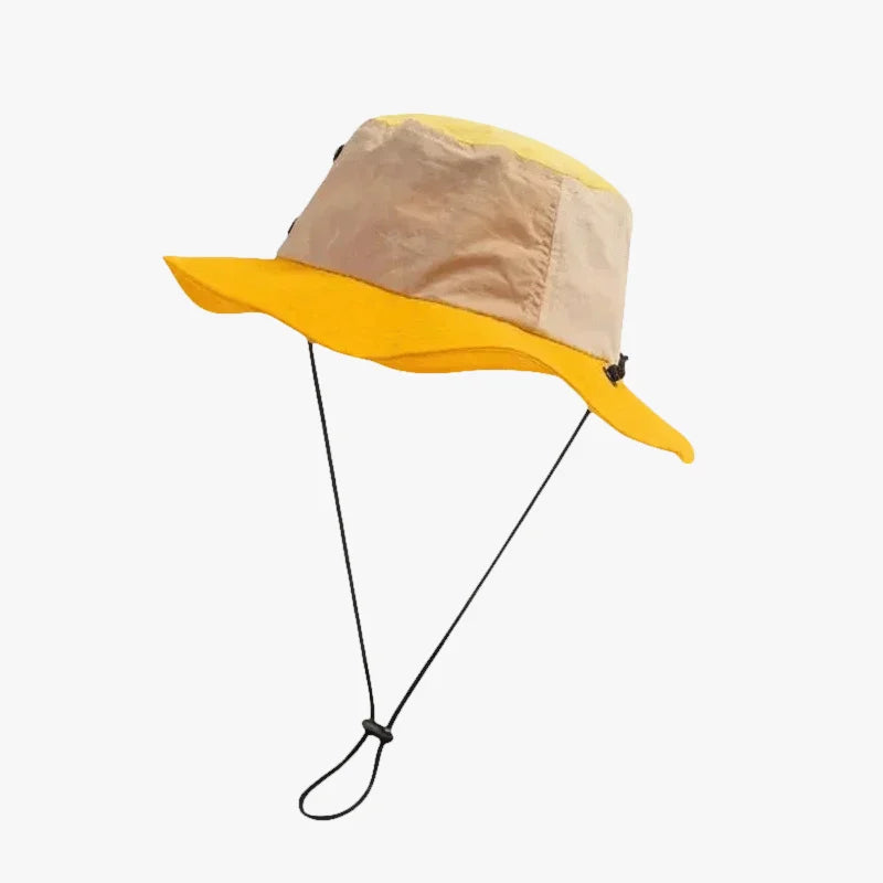 Bob ficelle coloré jaune / 55-58cm