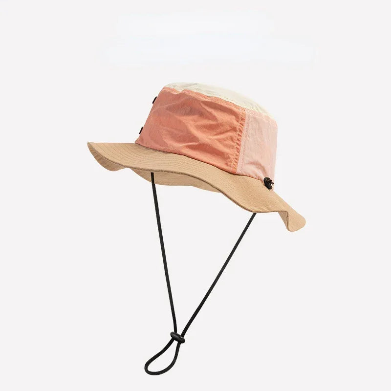 Bob ficelle coloré rose / 55-58cm