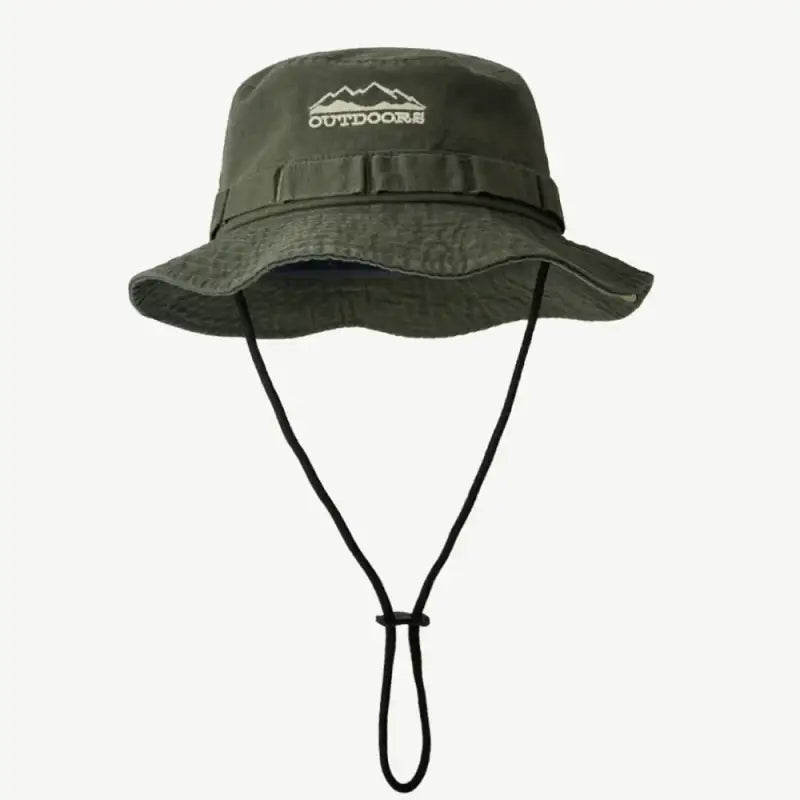 Chapeau bob ficelle outdoor kaki