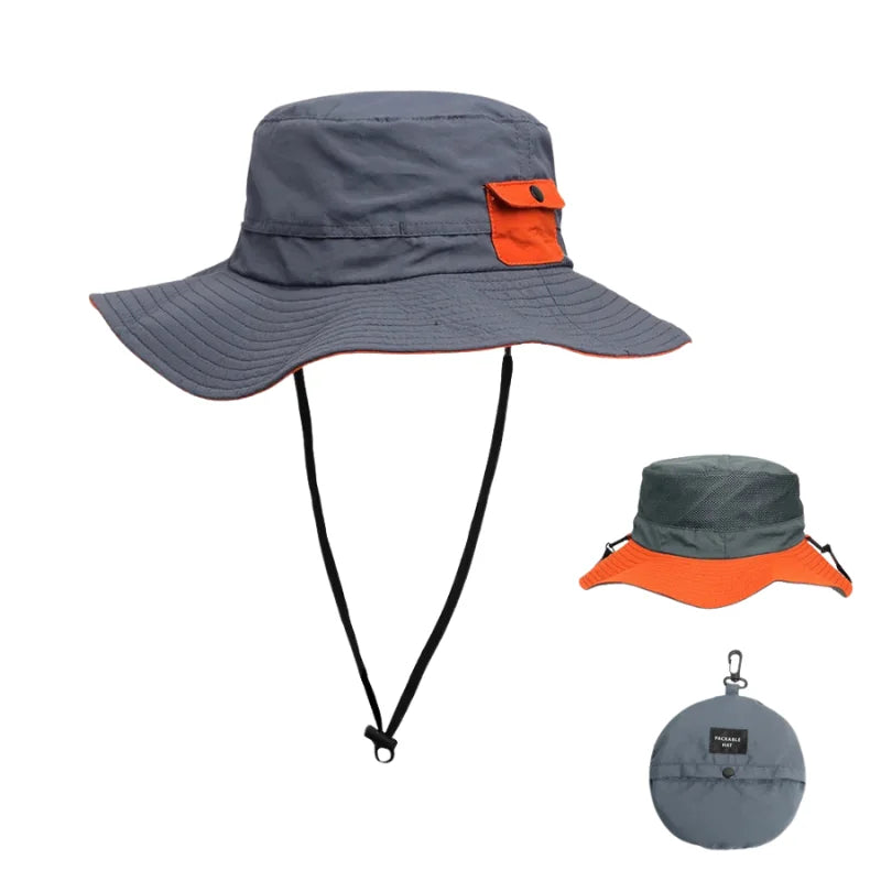 Bob ficelle pliable bleu