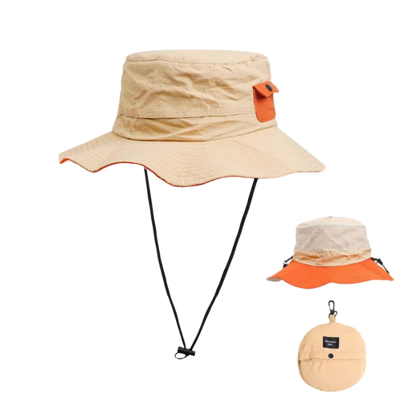 Bob ficelle pliable kaki