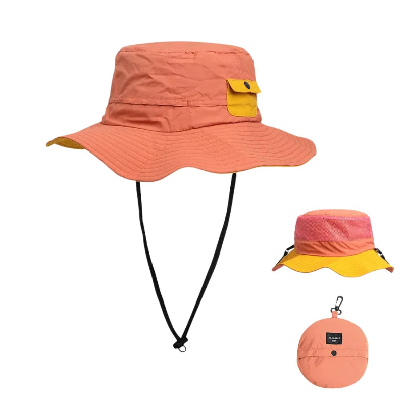 Bob ficelle pliable orange