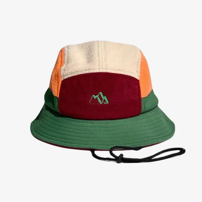 Chapeau bob ficelle polaire orange