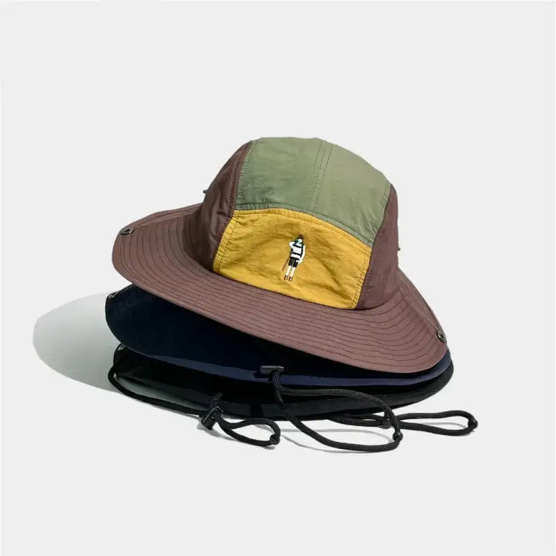 Chapeau bob ficelle randonneur