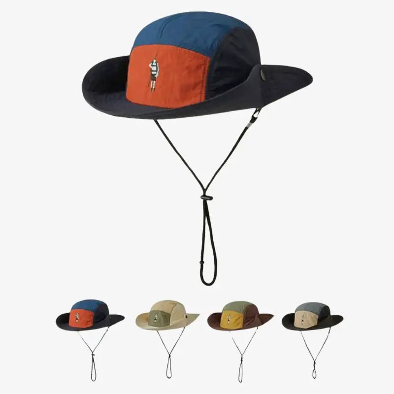 Chapeau bob ficelle randonneur