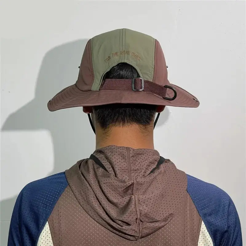 Chapeau bob ficelle randonneur