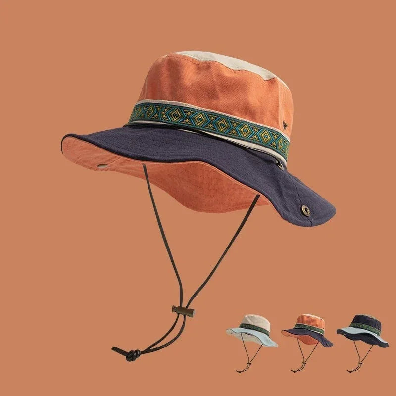 Bob ficelle randonneur ethnique