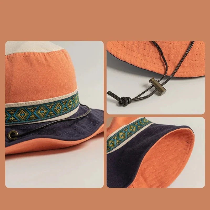 Bob ficelle randonneur ethnique