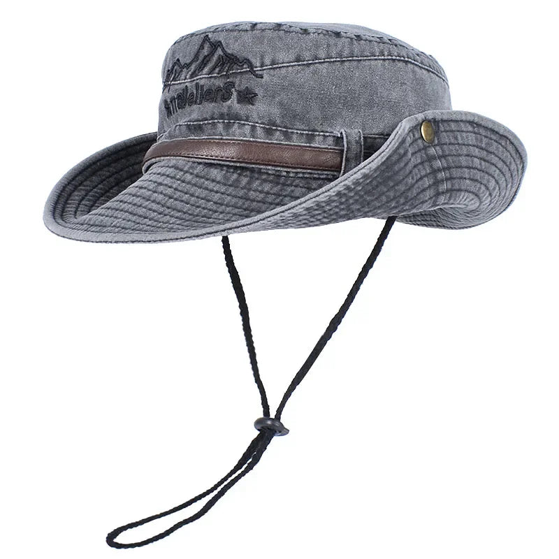 Bob ficelle western gris foncé