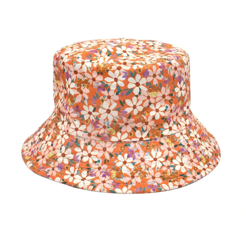 Bob fleur coloré orange