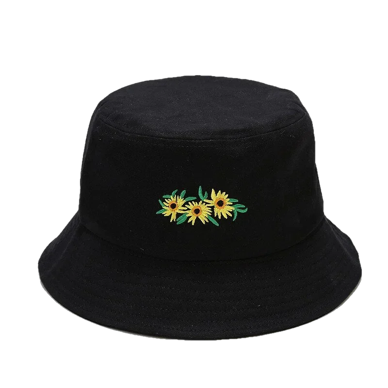 Bob fleuri femme noir