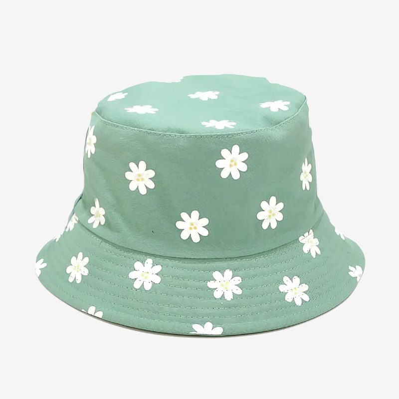 Bob fleurs vert