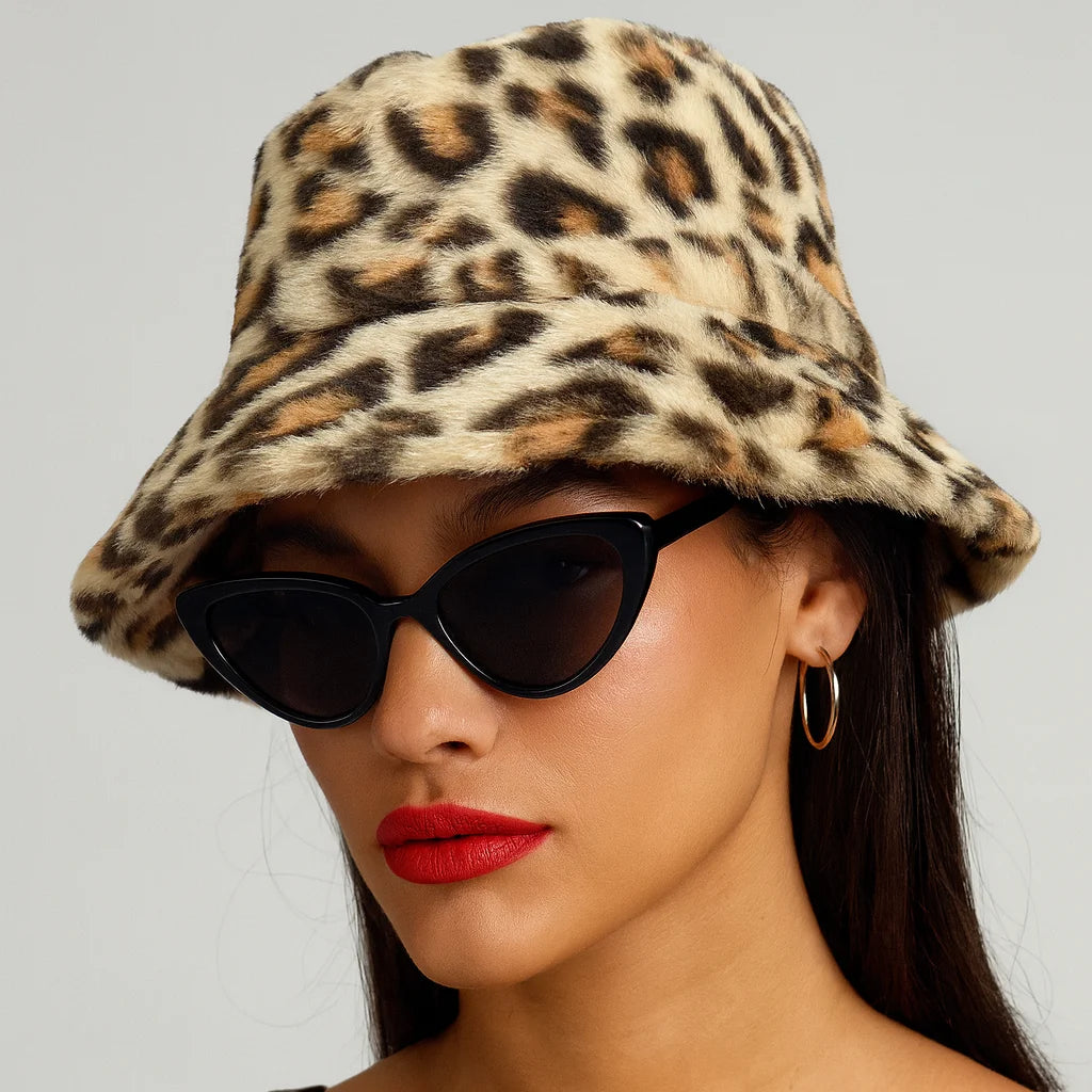 Bob fourrure léopard