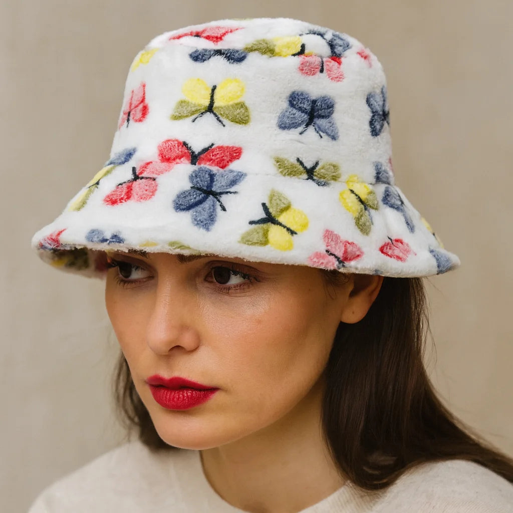 Bob fourrure papillon