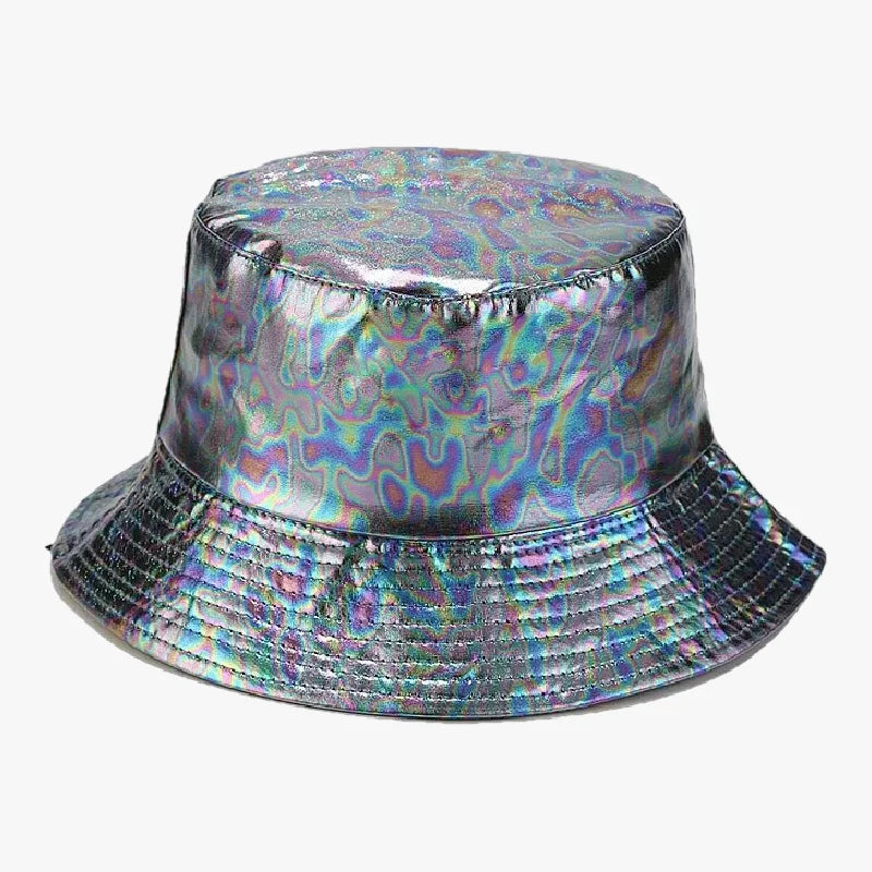 Bob holographique gris