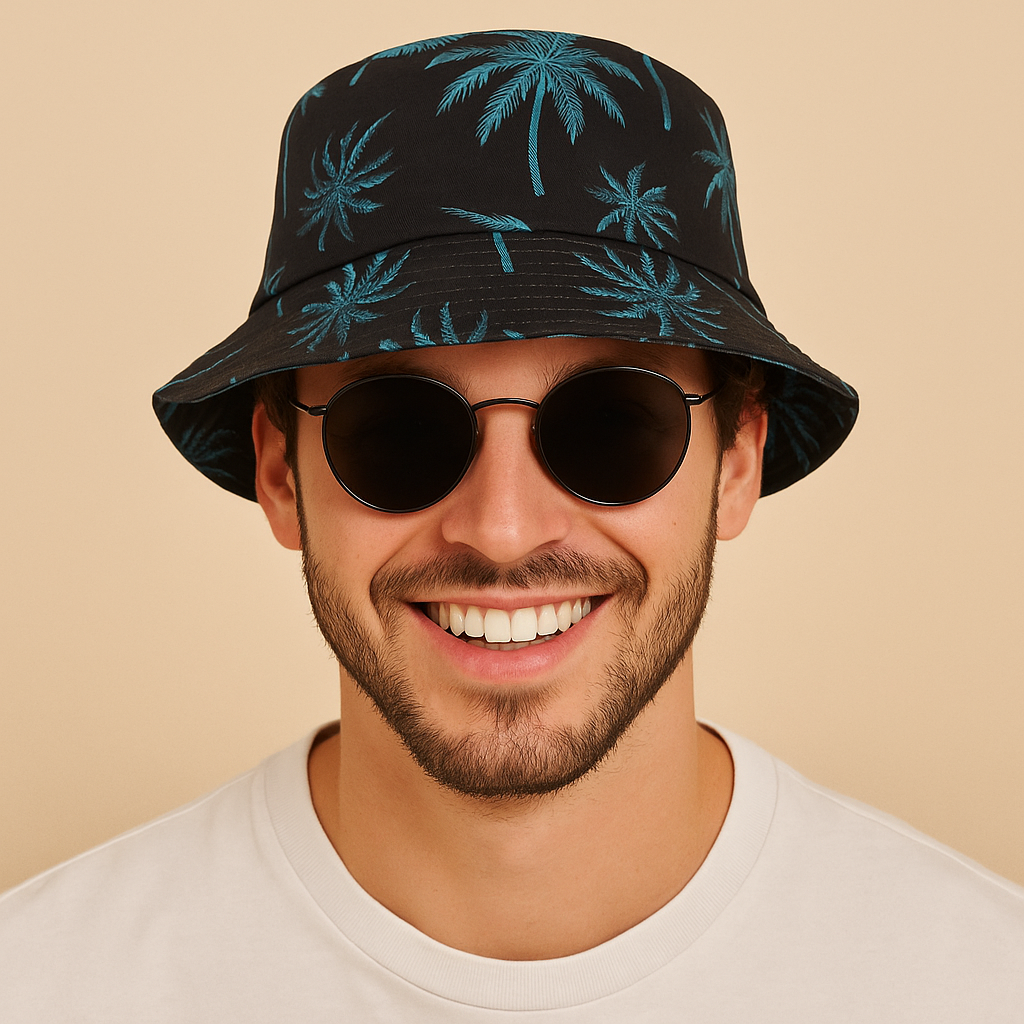 Bob homme palmier