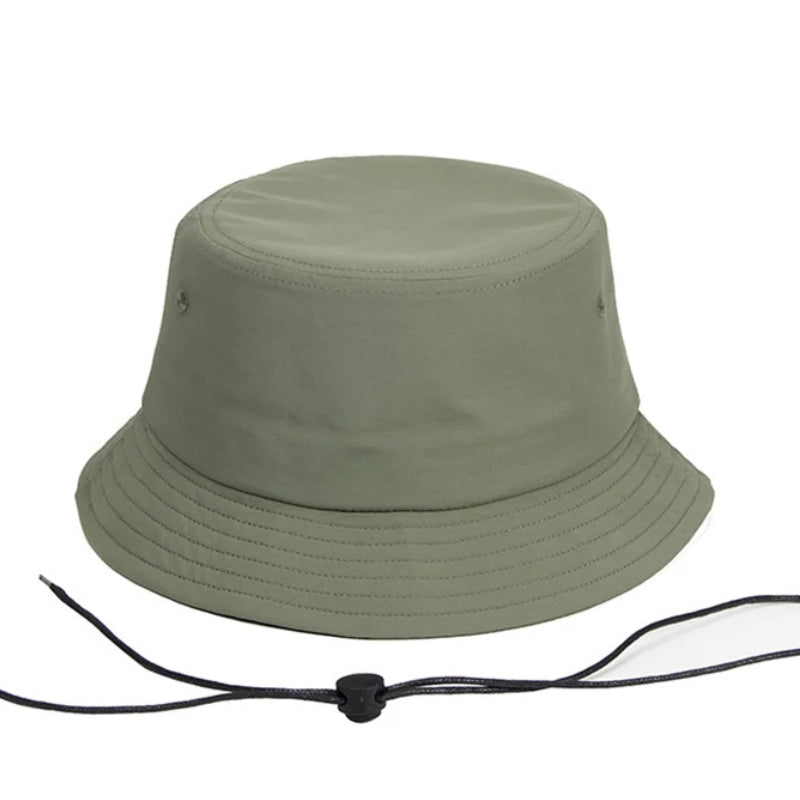 Bob imperméable à ficelle vert / 57-58 cm