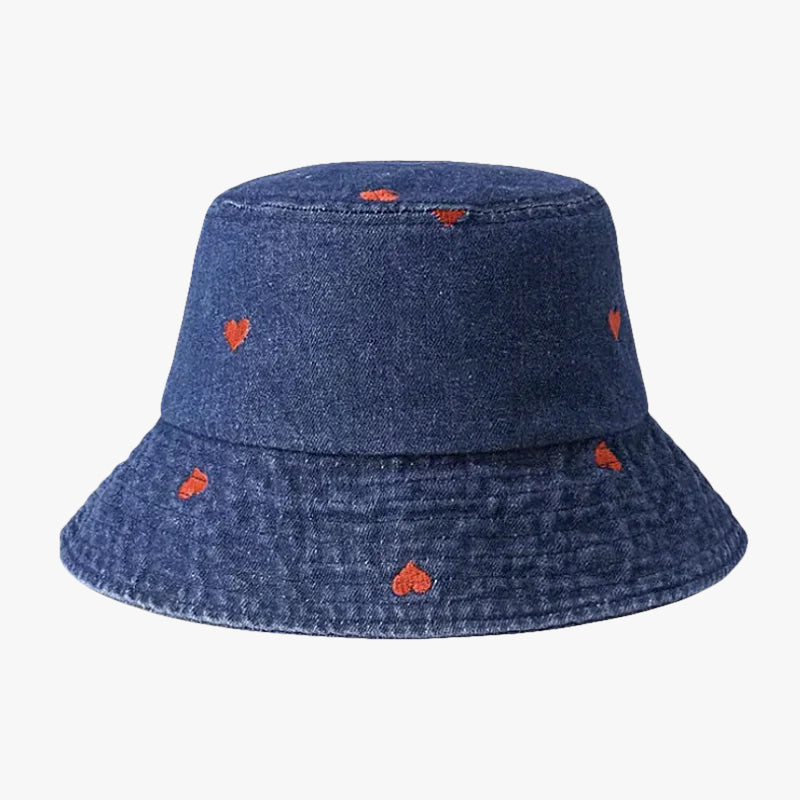 Bob jean coeurs bleu foncé
